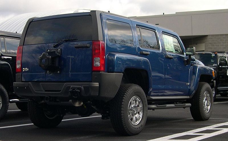 File:2006 Hummer H3 rear.jpg