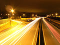 * Nomination Automobile lights trails on the motorway A36, near Belfort, France. --ComputerHotline 19:30, 17 October 2012 (UTC) * Decline Pretty, but rather bright IMO. A few bright spots which need painting out too, and maybe perspective correction? Mattbuck 23:53, 22 October 2012 (UTC)  Not done Mattbuck 12:08, 27 October 2012 (UTC)