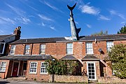 The Headington Shark in Oxfordshire, UK.