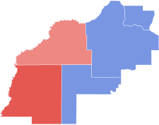 2022 Minnesota's 2nd congressional district election results by county.svg