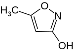 Structural formula of Hymexazole