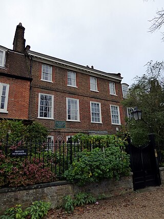 <span class="mw-page-title-main">3, The Grove, Highgate</span> Grade II* listed house in the London Borough of Camden, United Kingdom
