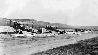 90th Squadron (Attack) - Dayton-Wright DH-4s, Sanderson Field, Texas, 1919 90th Squadron (Attack) - Dayton-Wright DH-4-2.jpg
