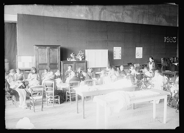 American Red Cross workplace, Memphis TN, c. 1898