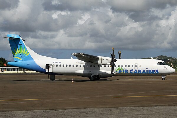 A former Air Caraïbes ATR 72-500