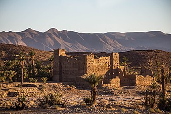 Casbah abandonnée à Ouarzazate
