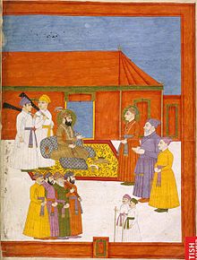 Abd al-Samad Khan received by Jahandar Shah.jpg