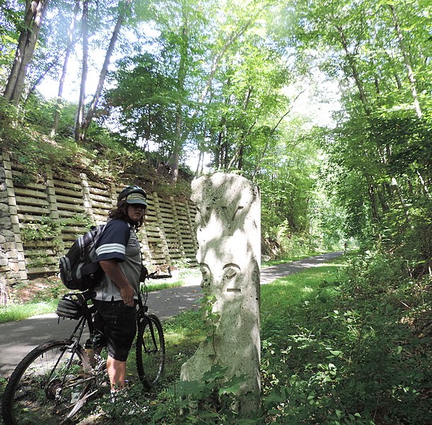 File:Adam at milestone 22 Old Put jeh.jpg