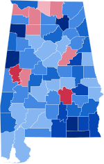 Thumbnail for 1884 United States presidential election in Alabama