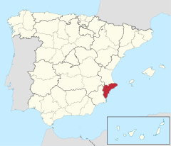 Alicante in Spain (plus Canarias).svg