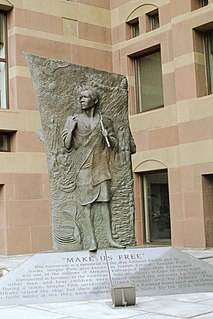 <i>Amistad Memorial</i> (New Haven) Sculpture in New Haven, Connecticut, U.S.