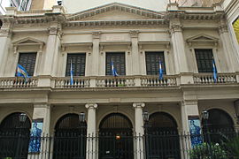 Antigua sede de la Bolsa de Comercio.