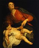 Anton Van Dyck, Madonna col Bambino.jpg