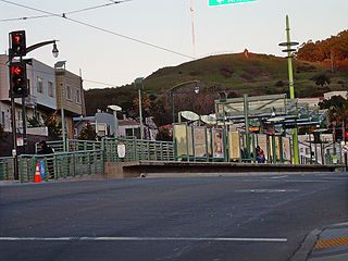 <span class="mw-page-title-main">Arleta station</span> Light rail station in San Francisco, California