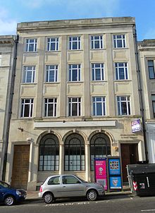 Atlas Chambers are Classical-style offices. Atlas Chambers, 33 West Street, Brighton.JPG