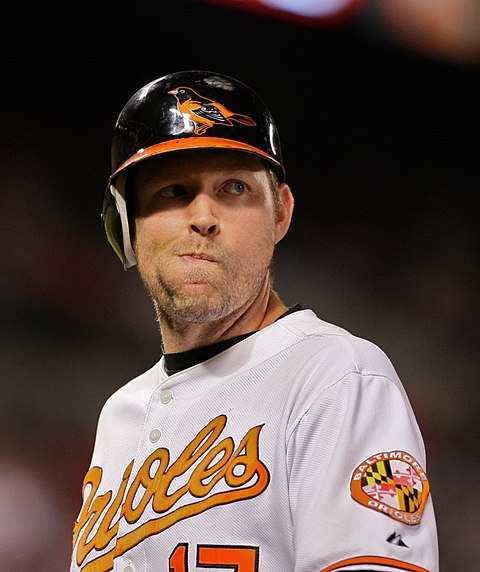 Huff with the Baltimore Orioles, 2009