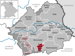 Bad Alexandersbad - Localizazion