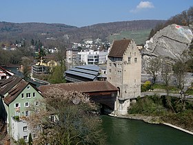 A Baden Covered Bridge (Aargau) cikk illusztráló képe