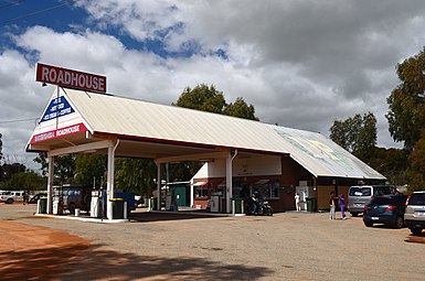 Badgingarra Roadhouse is located just off the highway