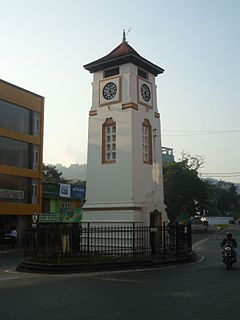 Badulla City in Sri Lanka