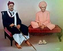 Bal-Gangadhar Tilak meets Athani Murugendra Shivayogi. during 1918 Bal-Gangadhar Tilak meets Athani Murugendra Shivayogi. during 1918.jpg