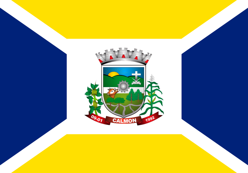 File:Bandeira do município de Calmon (SC).png