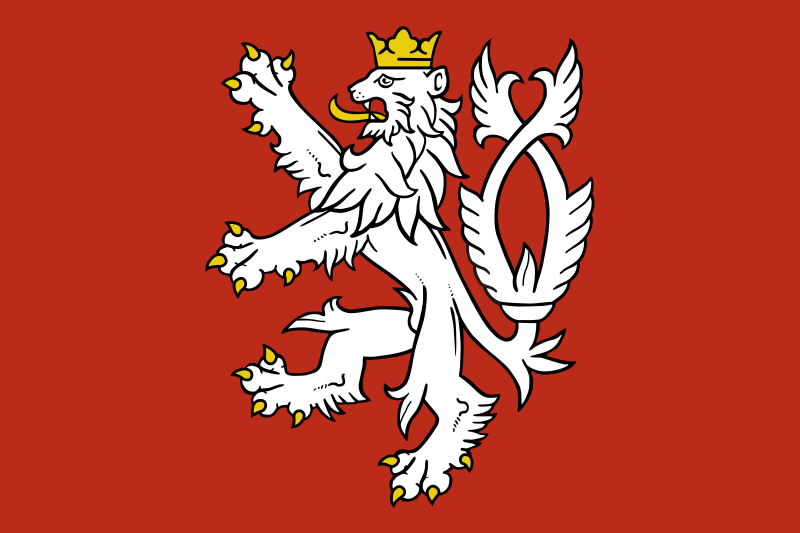 File:Banner of the Bohemian Coat of Arms.svg