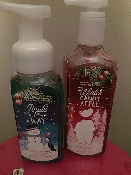 File:Bath and Body Works hand soaps.jpg