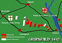 Right-flank Polish–Lithuanian assault