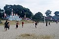 Beach Volleyball Match in Pasir Putih Beach, Samosir Island 02.JPG