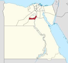 Governatorato di Beni Suef – Localizzazione
