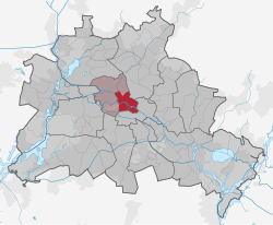 Mitte - Localizzazione