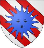 The attributed arms of Hector des Mares Blason Hector des mares.svg