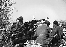 Partisans fighting for Trieste and Primorje region, 1945 Boji za Trst in Slovensko primorje.jpg
