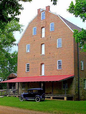 Bollinger Mill near Jackson, Missouri. Old For...