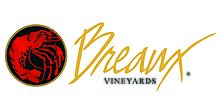 آرم Breaux Vineyards - افقی همراه با متن و crawfish.jpg