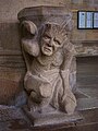 Saint Malo's Church, Font carried by the Demon.