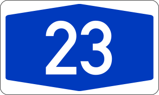 Bundesautobahn 23 federal motorway in Germany