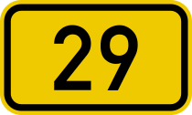 Bundesstraße 29 number.svg