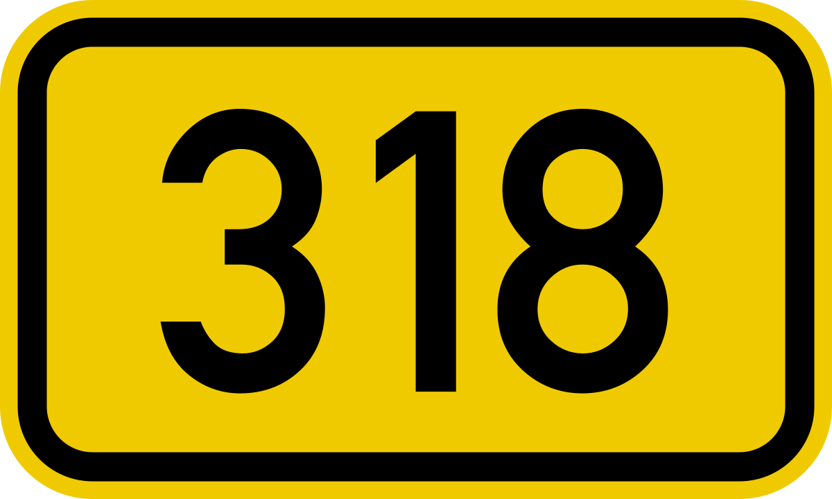 File:Bundesstraße 318 number.svg - Wikimedia Commons