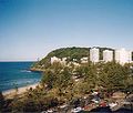 Burleigh Heads Gold coast, a cikin 1990s