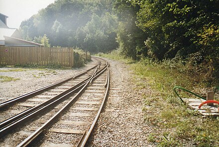 A metre gauge point within standard gauge track at Saint-Valery sur Somme CFBS track.jpg