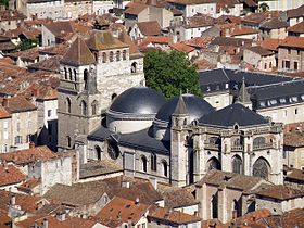 Illustrativt billede af Saint-Étienne-katedralen i Cahors