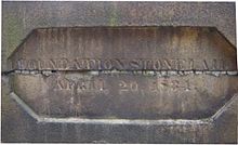 Canton Viaduct Dedication Stone