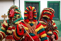 Image 4Caretos in the carnival of Podence, Portugal (from Culture of Portugal)