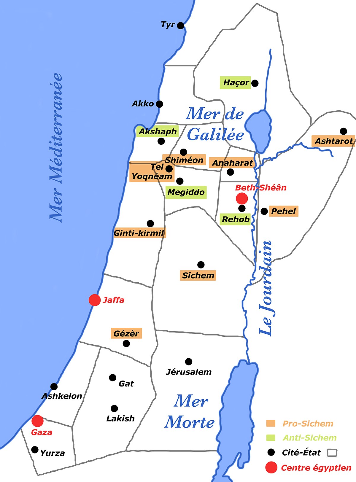 where are the canaanites today