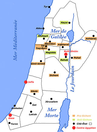 <span class="mw-page-title-main">Canaan</span> Region in the ancient Near East