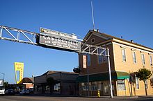 Castroville Sign and La Scuola "The Schoolhouse".jpg