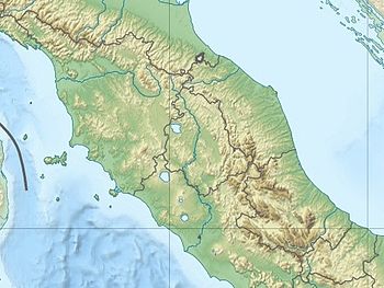 Soracte 691 m (Italiae physicalis)