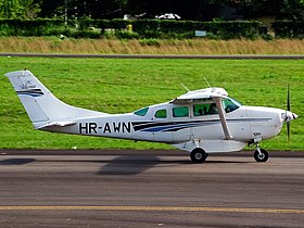 Cessna TU206G Turbo Stationair geregistreerd HR-AWN
